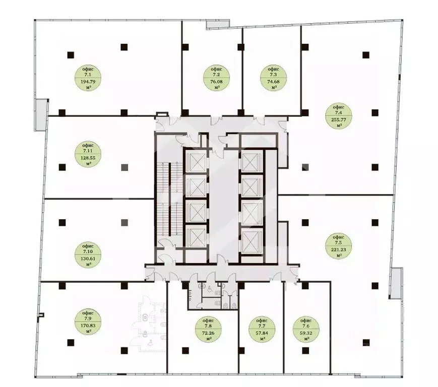Помещение свободного назначения в Москва ул. Неверовского, 10С3 (221 ... - Фото 2