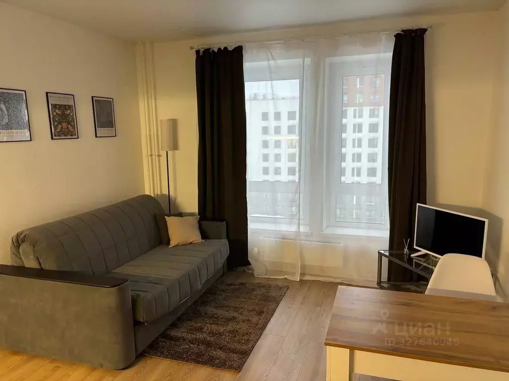 Студия Москва ул. Малое Понизовье, 10 (22.7 м) - Фото 2