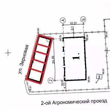 Торговая площадь в Саратовская область, Саратов Зерновая ул., 5 (22 м) - Фото 2