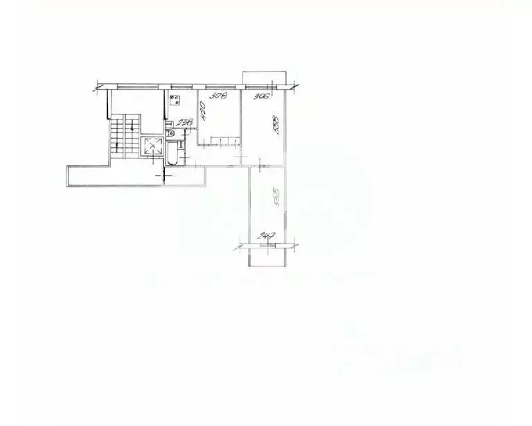 3-к кв. Новосибирская область, Новосибирск ул. Кропоткина, 118/6 (64.0 ... - Фото 1
