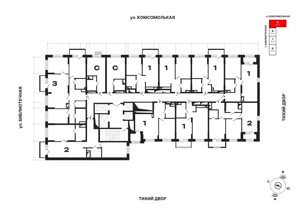 1-комнатная квартира: Екатеринбург, жилой район Втузгородок, ЖК Алиса ... - Фото 1