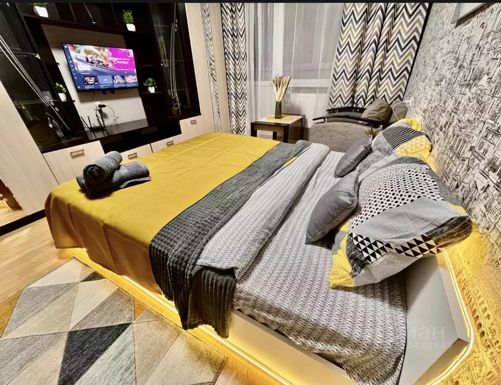 1-к кв. Белгородская область, Белгород ул. Есенина, 50в (44.0 м) - Фото 1