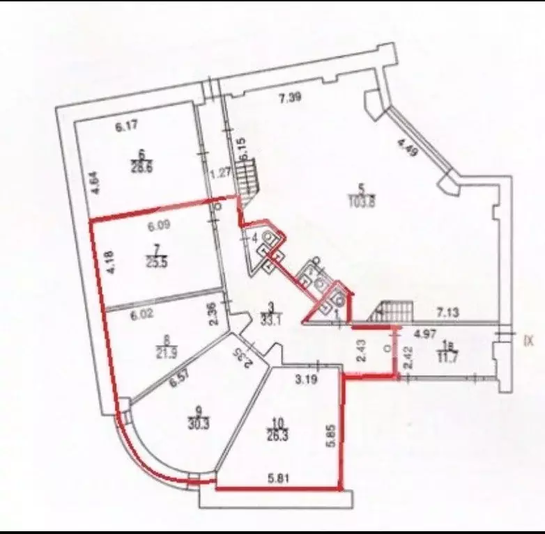 Помещение свободного назначения в Москва Мясницкая ул., 24/7С1 (142 м) - Фото 2