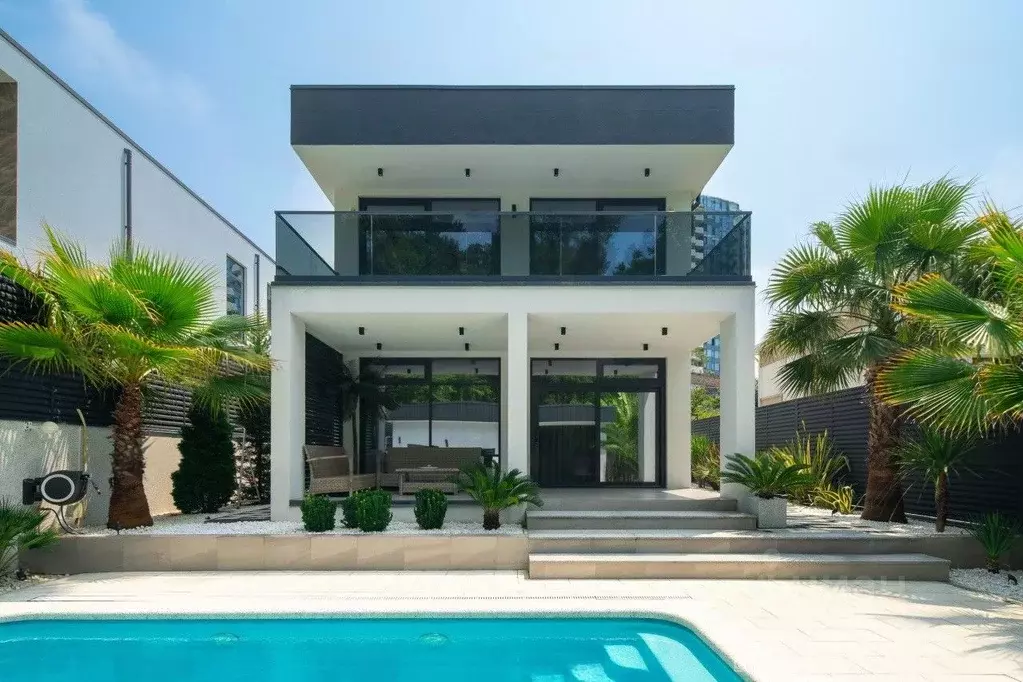 Дом в Краснодарский край, Сочи Новый Сочи мкр, ул. Санаторная (250 м) - Фото 1