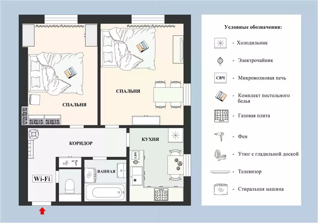 2-к кв. Санкт-Петербург пер. Гривцова, 9Б (52.0 м) - Фото 1