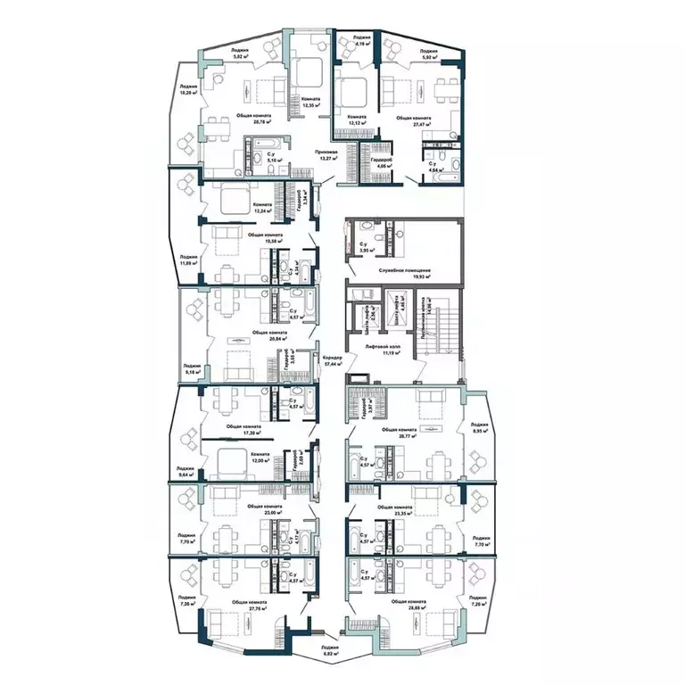 1-к кв. Севастополь ул. Летчиков, 10к4 (35.4 м) - Фото 1