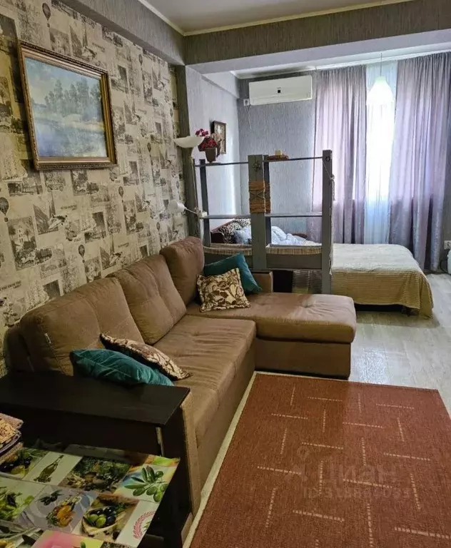 1-к кв. Краснодарский край, Сочи Новый Сочи мкр, ул. Клубничная, 90 ... - Фото 1