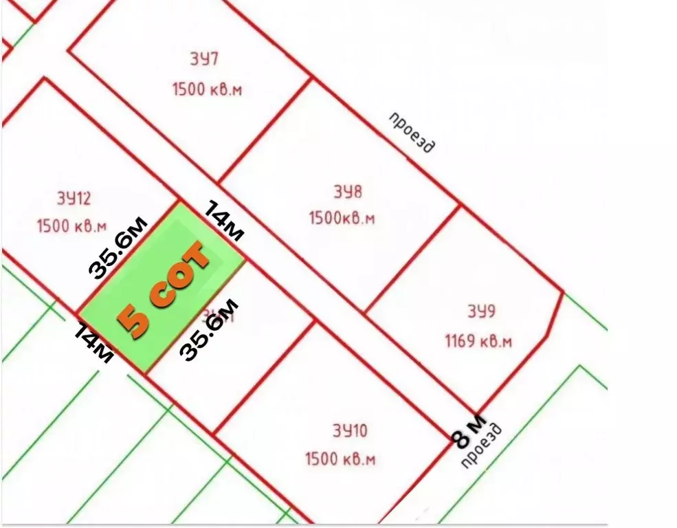 Участок в Нижегородская область, Нижний Новгород д. Малая Ельня, ул. ... - Фото 1