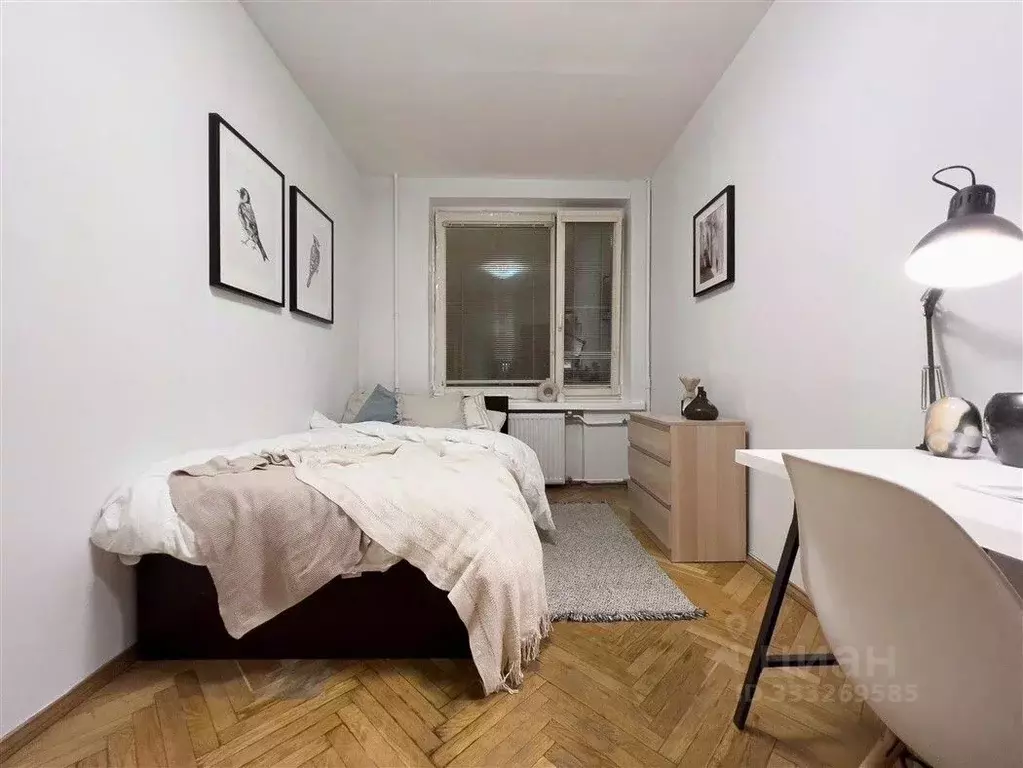 Комната Москва 1-й Самотечный пер., 12С1 (16.0 м) - Фото 1