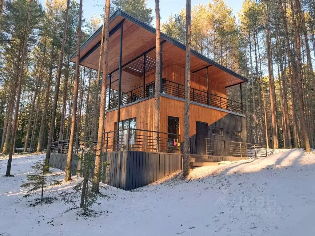 Дом в Тверская область, Селижаровский муниципальный округ, Турбаза ... - Фото 1