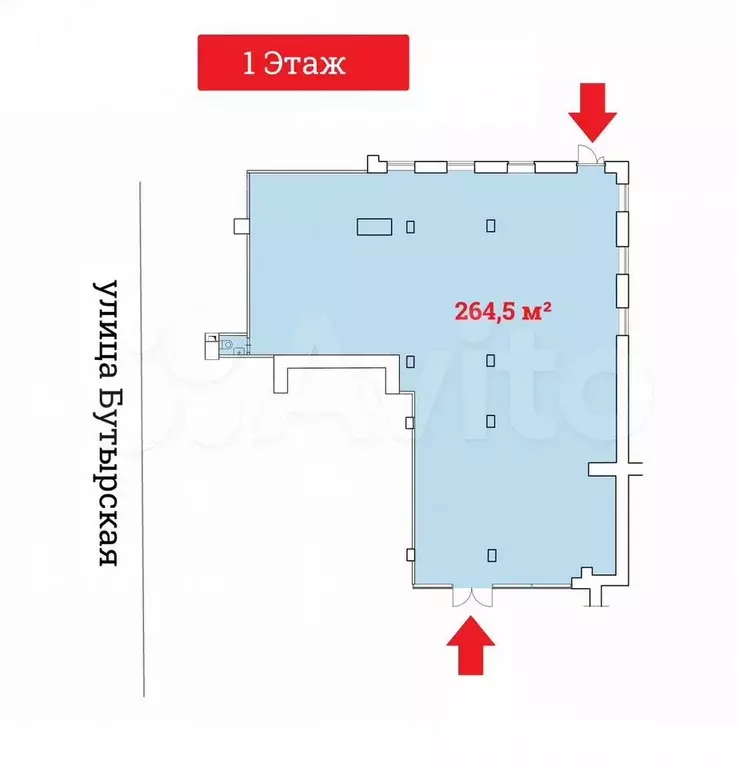 Аренда Помещения на Супер-трафике - 264,5 м - Фото 0
