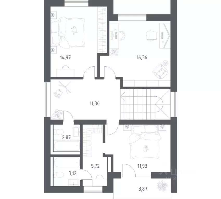 Дом в Московская область, Дмитровский муниципальный округ, Дмитров Дом ... - Фото 2