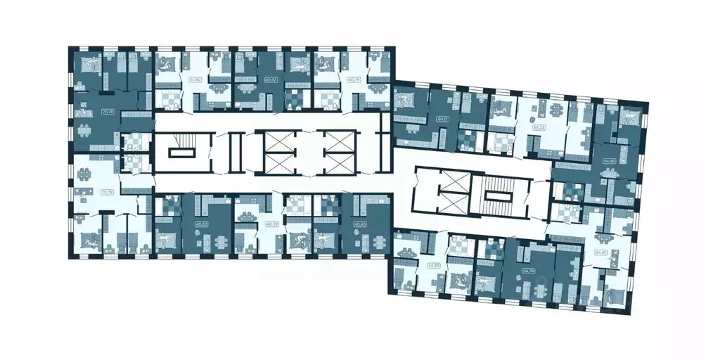 2-к кв. Приморский край, Владивосток ул. Борисенко, 100Кс1 (40.82 м) - Фото 2