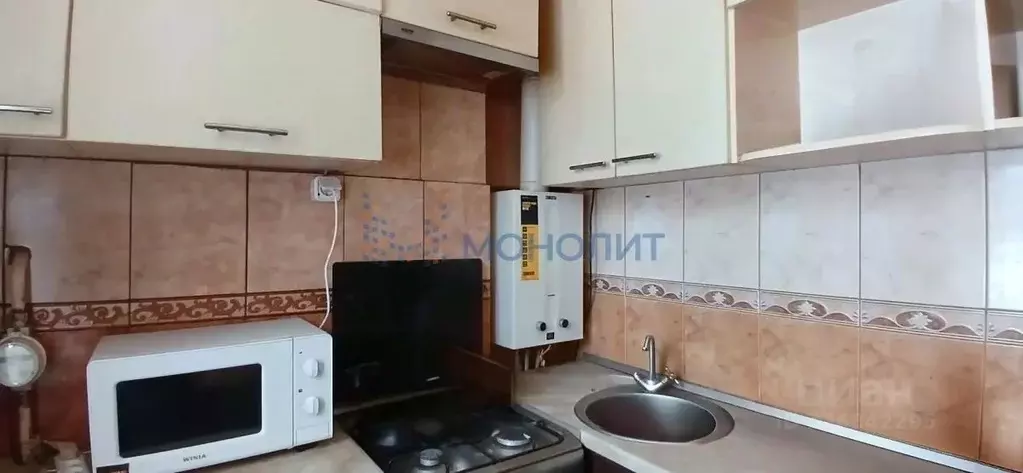 1-к кв. Нижегородская область, Нижний Новгород ул. Дружбы, 52 (33.1 м) - Фото 1