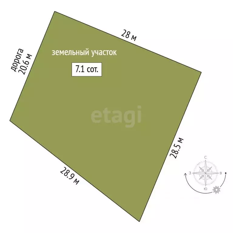 Участок в Крым, Черноморский район, Окуневское с/пос, с. Знаменское ... - Фото 2