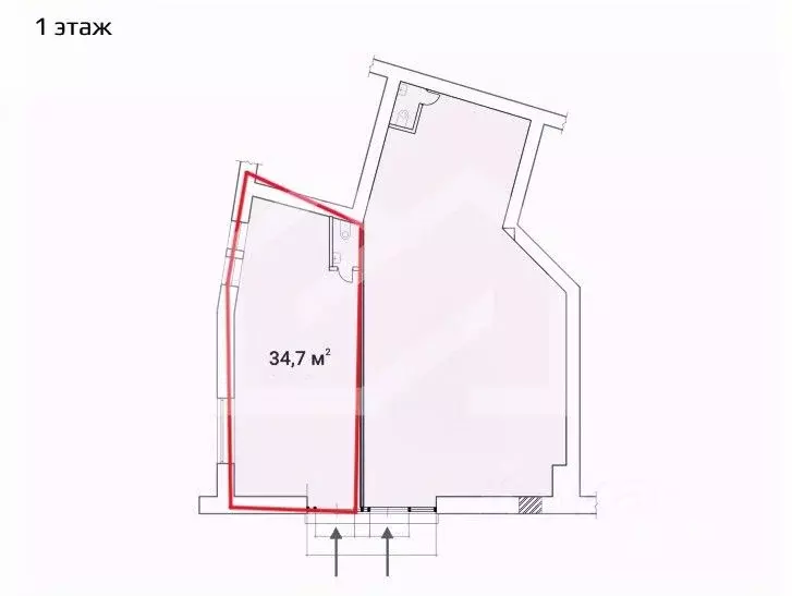 Помещение свободного назначения в Москва Никольская ул., 25 (35 м) - Фото 2