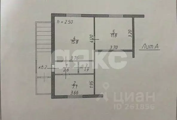 2-к кв. Московская область, Воскресенск городской округ, с. Усадище ... - Фото 1
