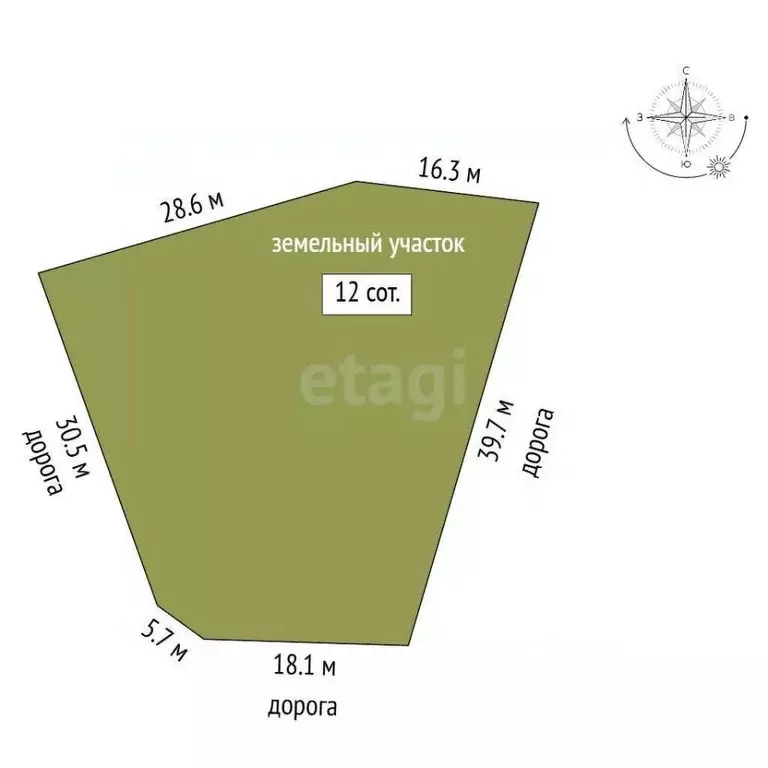 Участок в Крым, Симферопольский район, Добровское с/пос, с. Пионерское ... - Фото 2