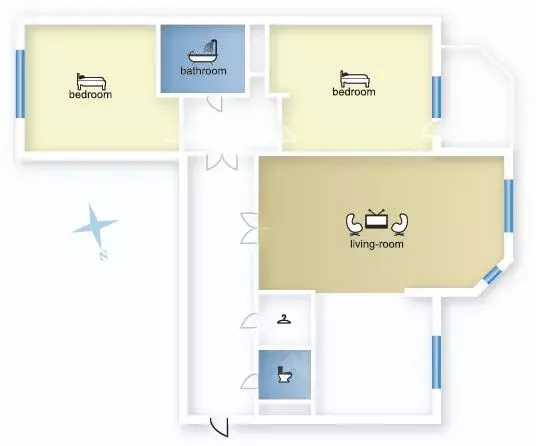 3-к кв. Москва Ломоносовский просп., 29К2 (95.0 м) - Фото 2