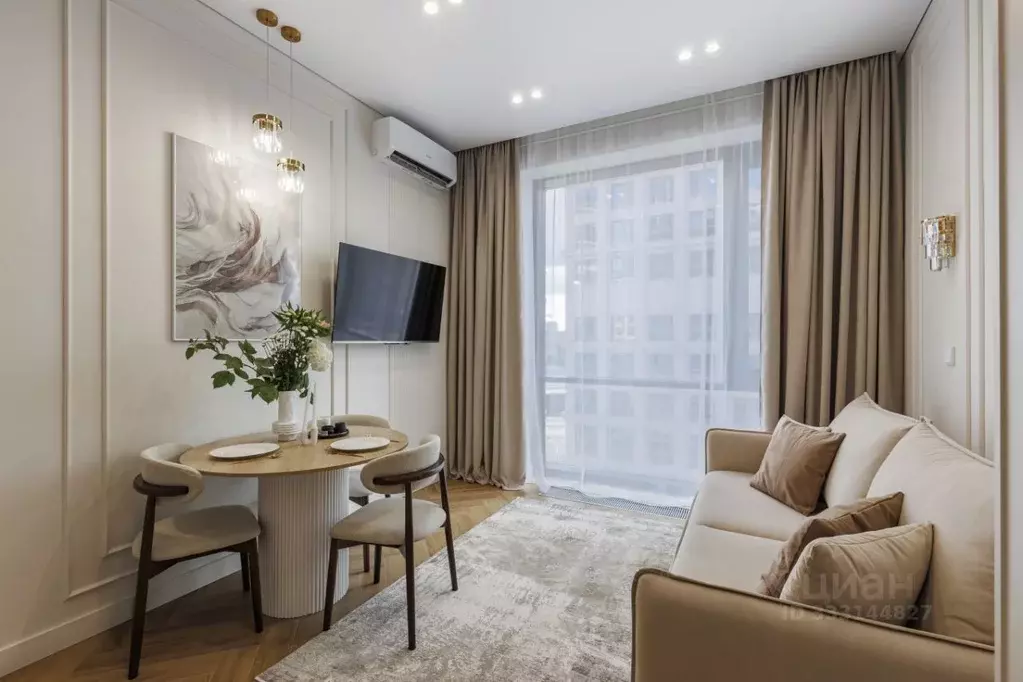 2-к кв. Москва наб. Марка Шагала, 15к1 (43.0 м) - Фото 1