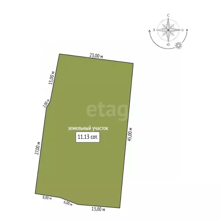 Участок в Амурская область, Благовещенск ул. Чехова, 89 (11.0 сот.) - Фото 2