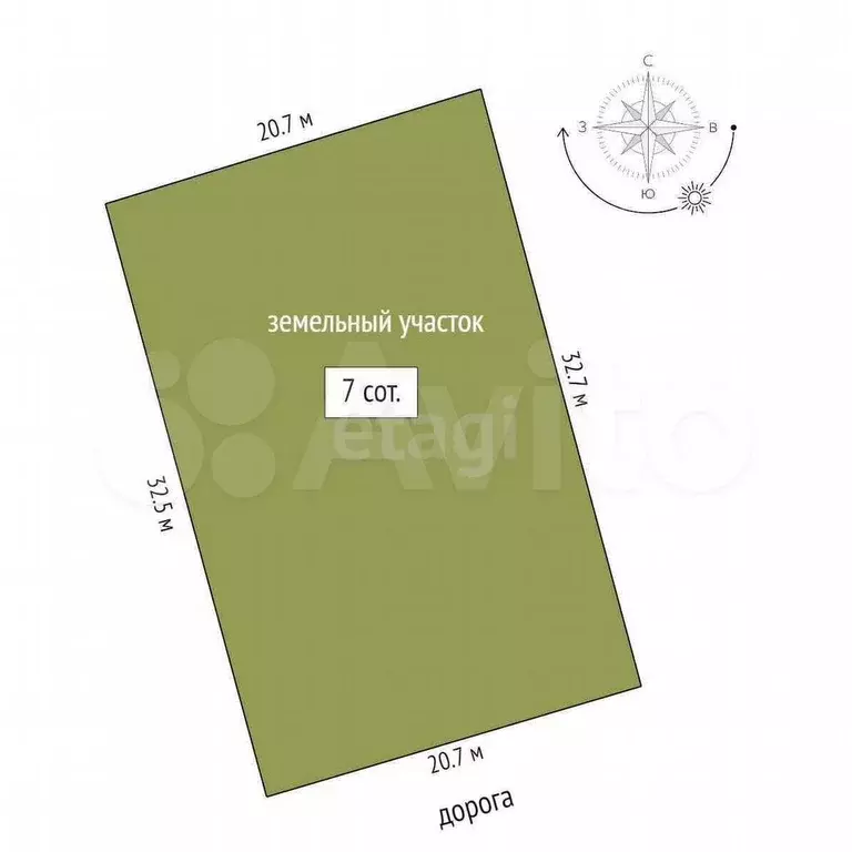 Дом 62,8 м на участке 7 сот. - Фото 1