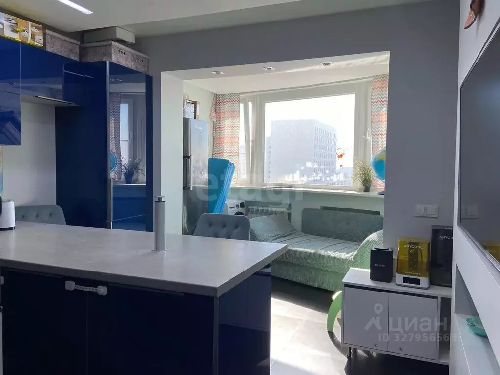 2-к кв. Московская область, Ленинский городской округ, Дрожжино пгт ш. ... - Фото 1