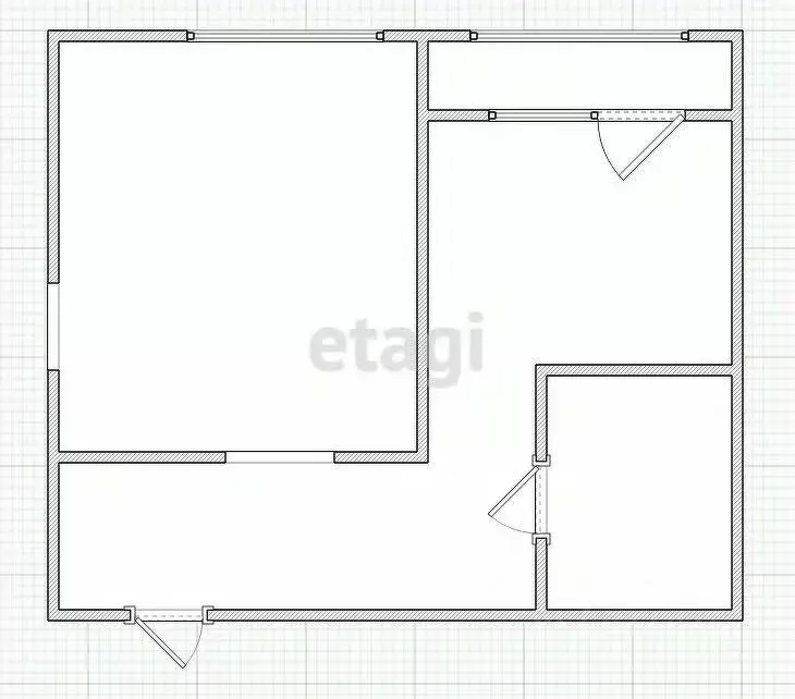 1-к кв. Костромская область, Кострома Заволжская ул., 219 (40.0 м) - Фото 1