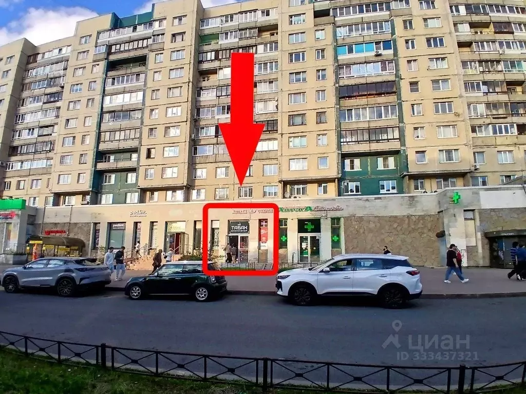 Помещение свободного назначения в Санкт-Петербург Индустриальный ... - Фото 1