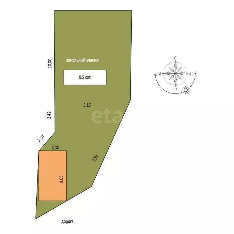 Дом в Крым, Ялта муниципальный округ, Береговое пгт ул. Кипарисная, ... - Фото 2