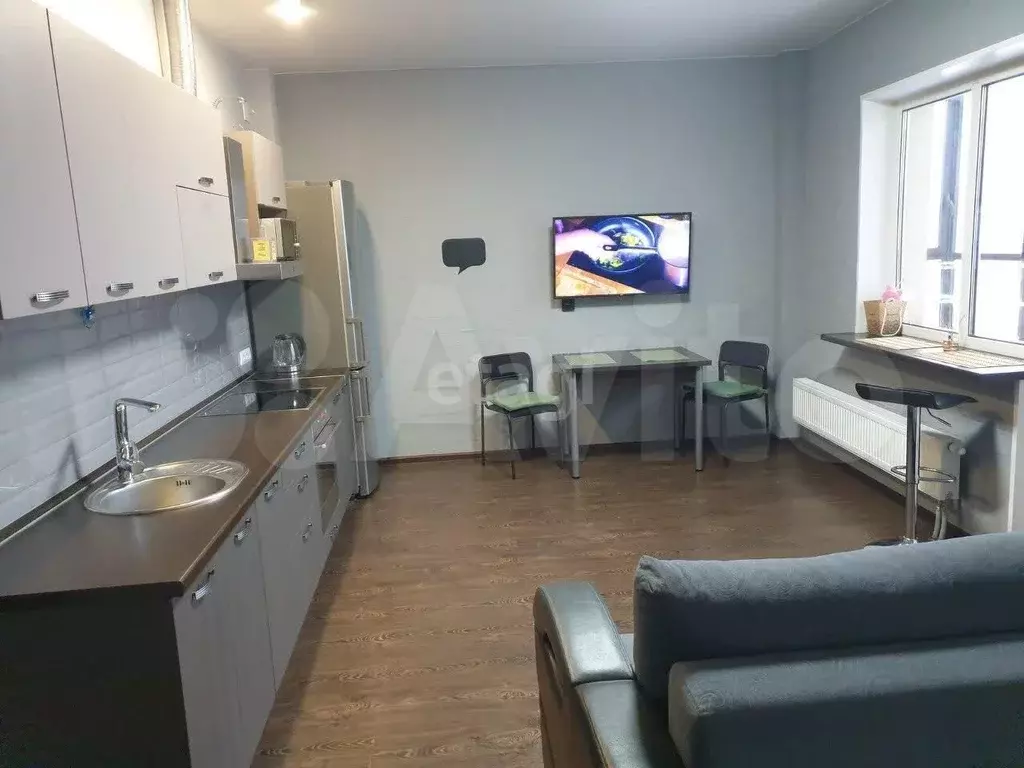 Квартира-студия, 45м, 6/15эт. - Фото 1