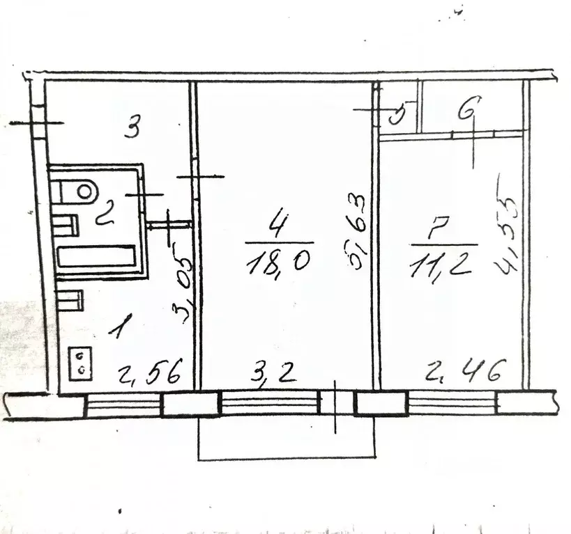 2-к кв. Новгородская область, Великий Новгород ул. Менделеева, 14 ... - Фото 2