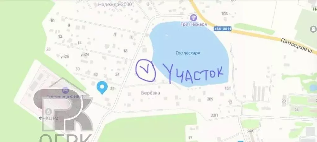Участок в Московская область, Солнечногорск городской округ, д. ... - Фото 2