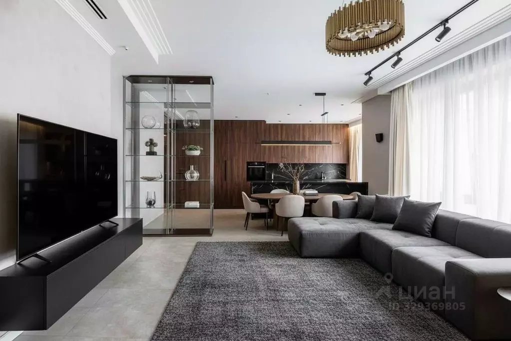 3-к кв. Москва ул. Льва Толстого, 23к1 (165.0 м) - Фото 1