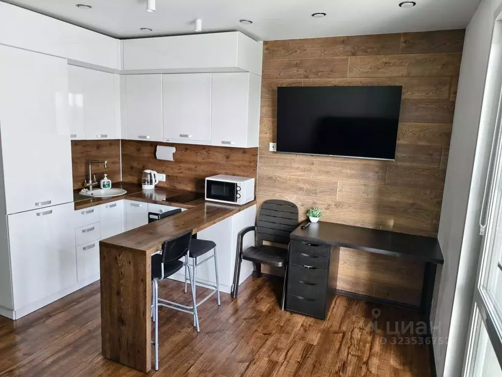 Студия Кемеровская область, Кемерово Молодежный просп., 29 (24.5 м) - Фото 2