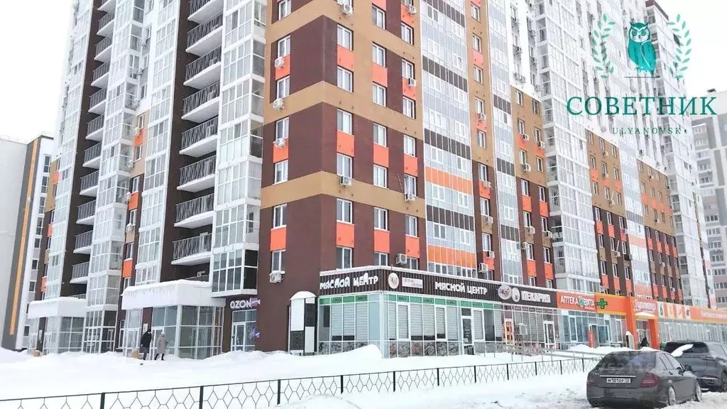 2-к кв. Ульяновская область, Ульяновск просп. Маршала Устинова, 7/14А ... - Фото 1