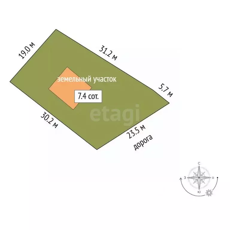 Дом в Тамбовская область, Мичуринск ул. Фрунзе, 28 (118 м) - Фото 1