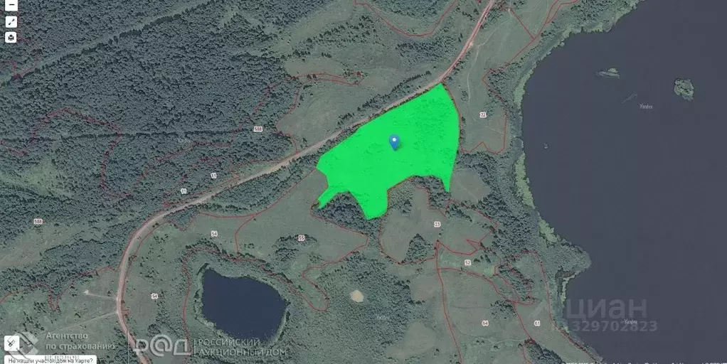 Участок в Псковская область, Куньинский район, Жижицкая волость, д. ... - Фото 1
