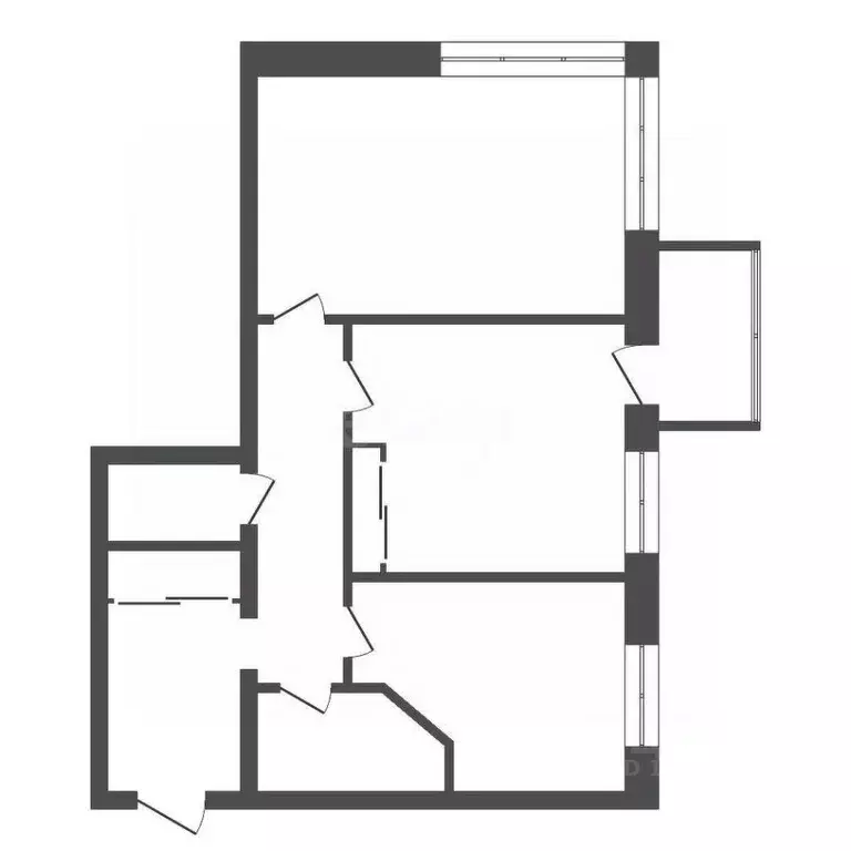2-к кв. Красноярский край, Красноярск Николаевка мкр, ул. Пушкина, 32 ... - Фото 2