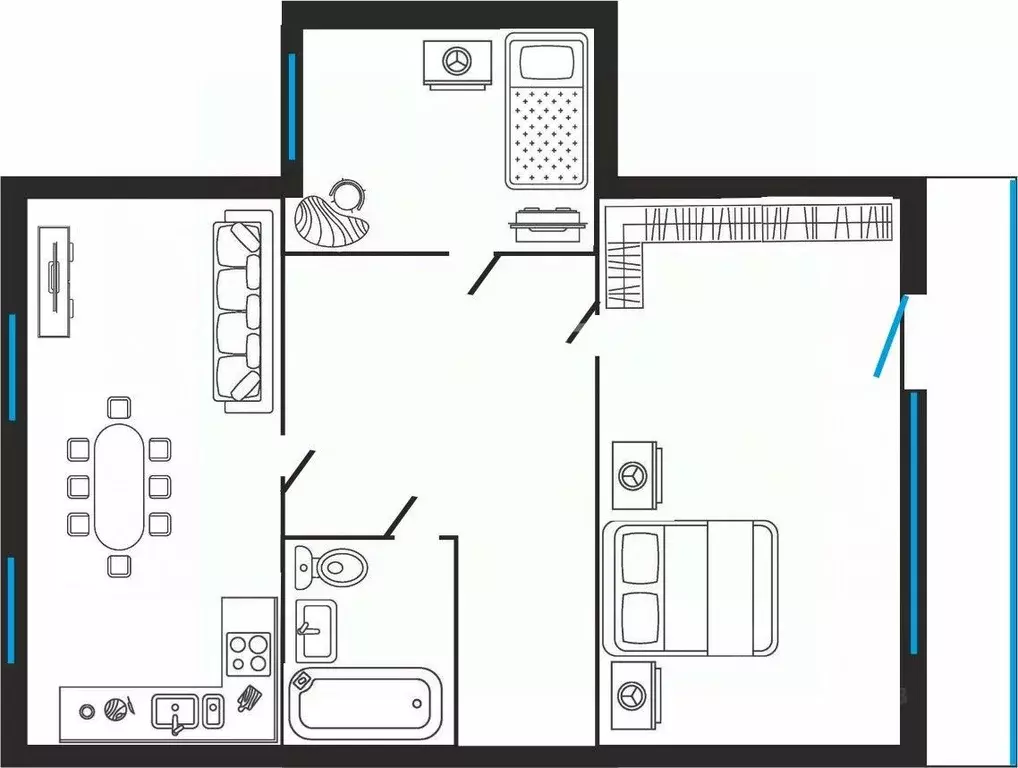 2-к кв. Рязанская область, Рязань ул. Горького, 76 (98.1 м) - Фото 2