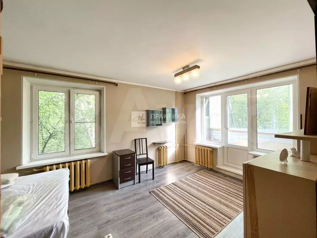 1-к. квартира, 32,1 м, 3/5 эт. - Фото 0
