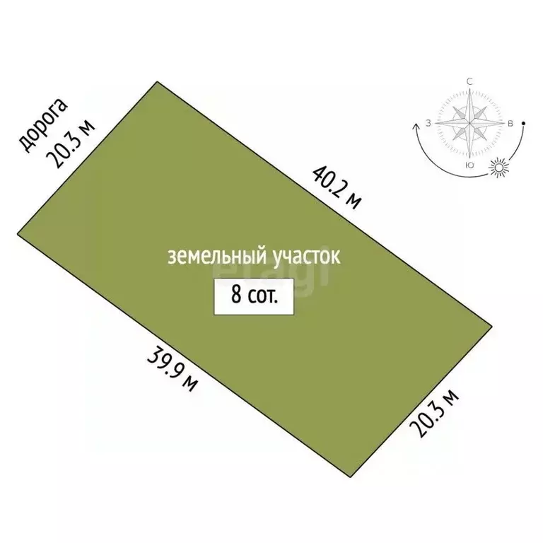 Участок в Москва № 18 кв-л,  (8.0 сот.) - Фото 2