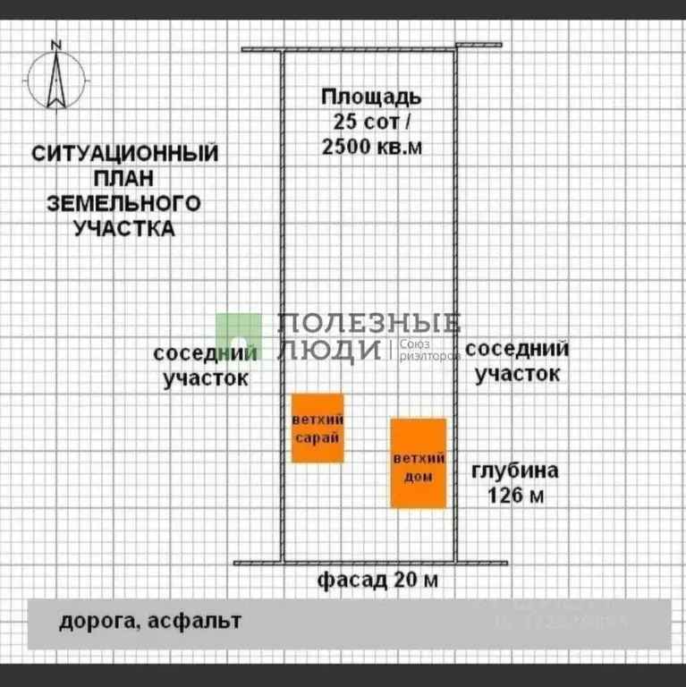 Участок в Краснодарский край, Крымский район, Адагум хут. ул. Горького ... - Фото 1