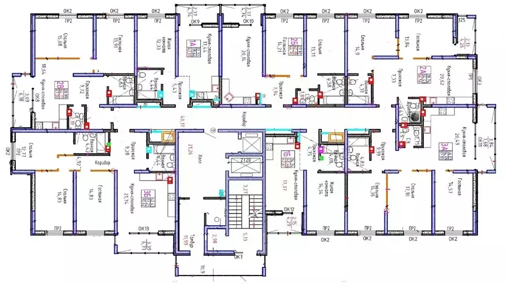 2-к кв. Самарская область, Тольятти 11А кв-л,  (64.76 м) - Фото 1