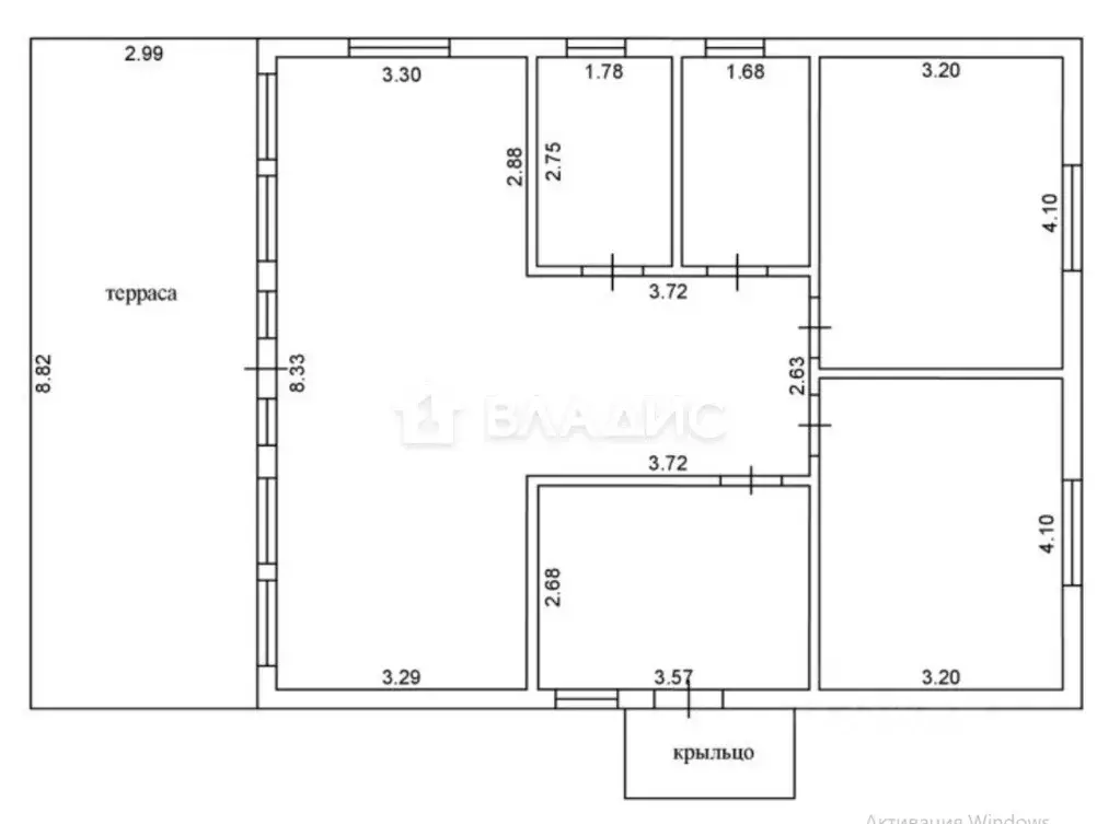 Дом в Ленинградская область, Приозерский район, Раздольевское с/пос, ... - Фото 2