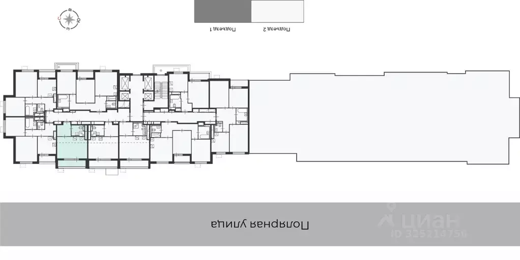 1-к кв. Москва Полярная ул., 16К1 (34.06 м) - Фото 2
