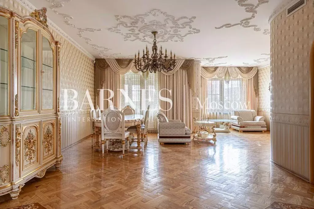4-к кв. Москва ул. Красная Пресня, 7 (218.8 м) - Фото 1