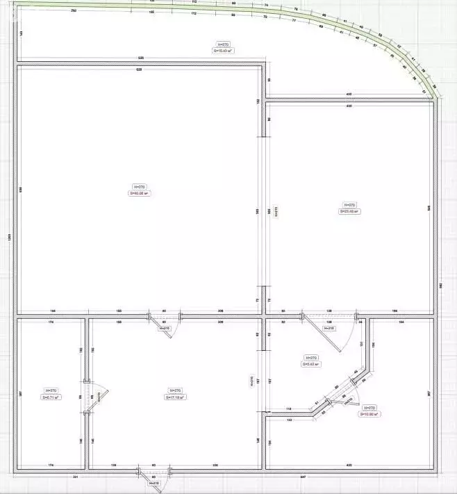 1-комнатная квартира: Магас, Набережная улица, 13 (71 м) - Фото 1
