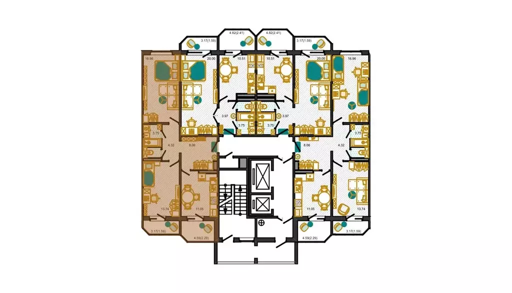2-комнатная квартира: Домодедово, микрорайон Востряково, Лёдовская ... - Фото 2