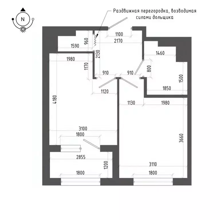 1-к кв. Санкт-Петербург бул. Измайловский, 9 (36.0 м) - Фото 1